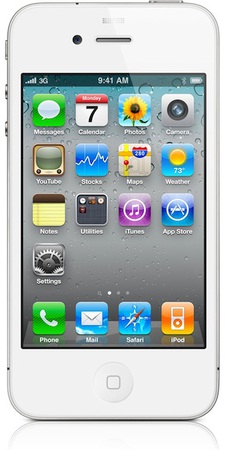 Смартфон APPLE iPhone 4 8GB White - Донецк